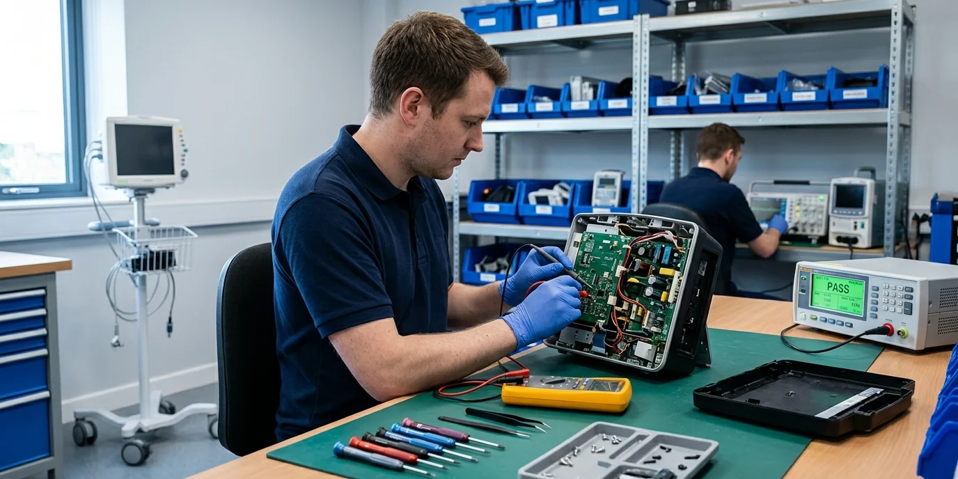 ISO 13485 certification consulting for medical device servicing and repair organisations